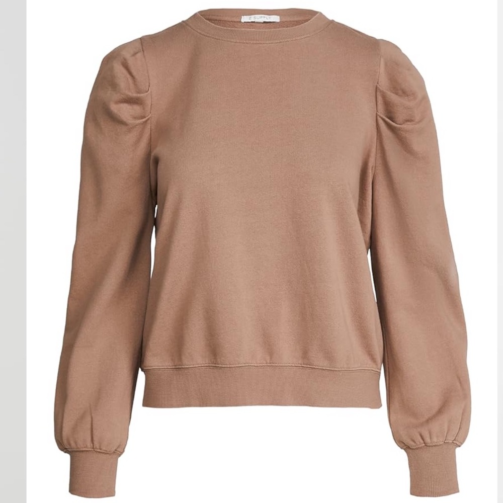Z Supply Puff Sleeve Sweatshirt
